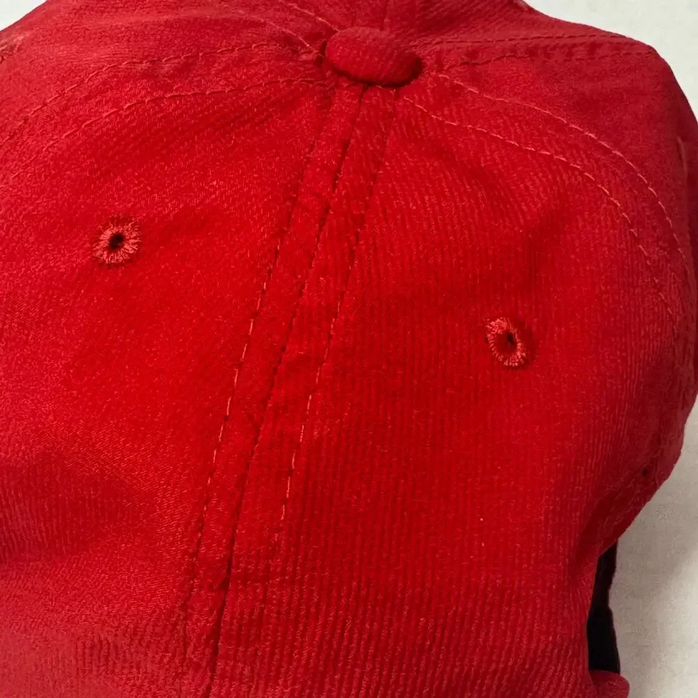 Michael Jordan Youth Hat Adjustable Snapback Red Black Embroidered Jumpman Logo